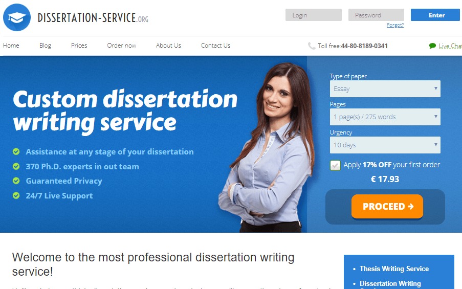 Dissertation Service